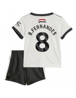 Manchester United Bruno Fernandes #8 Tredjedraktsett Barn 2024-25 Korte ermer (+ bukser)